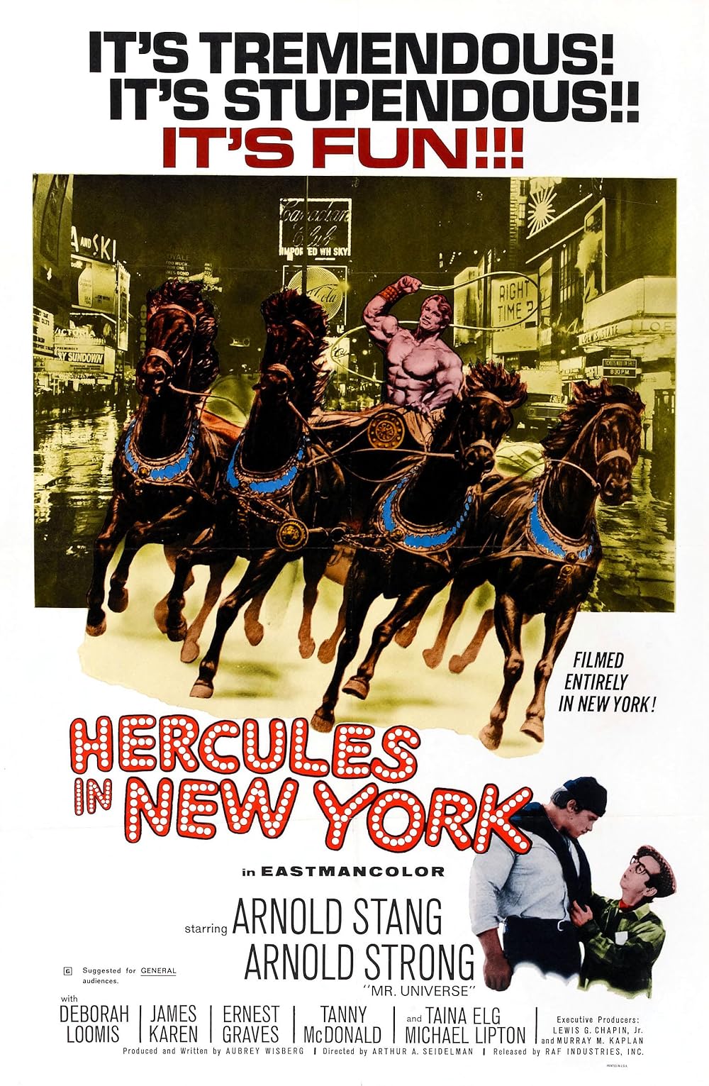 Hercules in New York (1975)