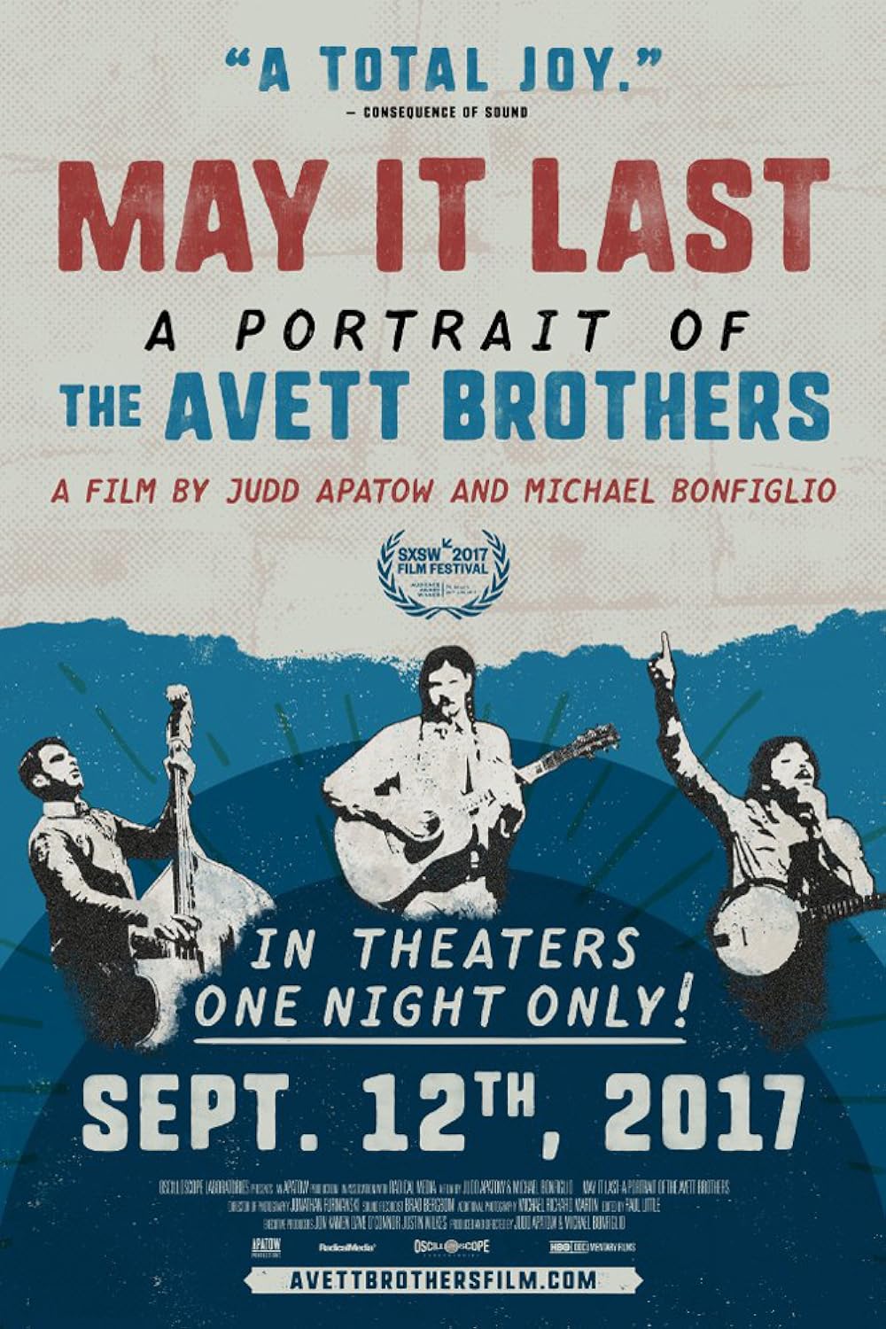 May it Last: A Portrait of the Avett Brothers (2017)